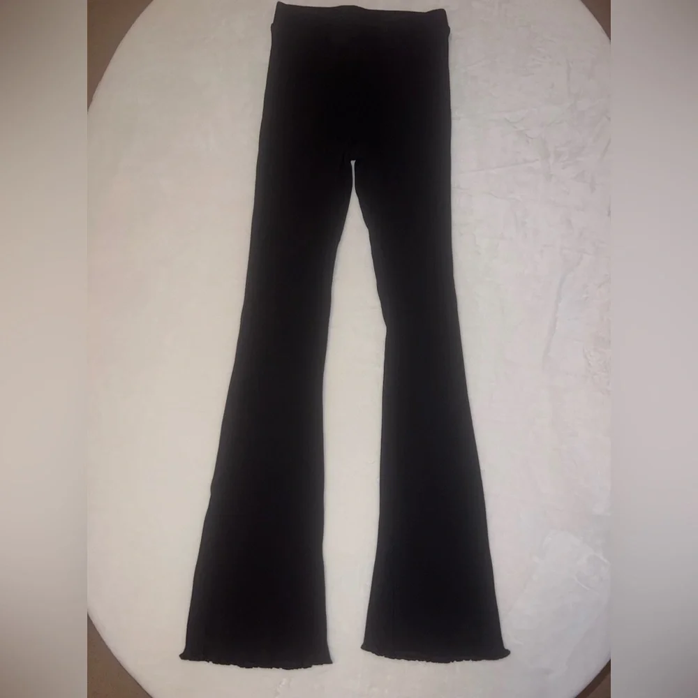 H&M Black Ribbed‎ Pants | EUC